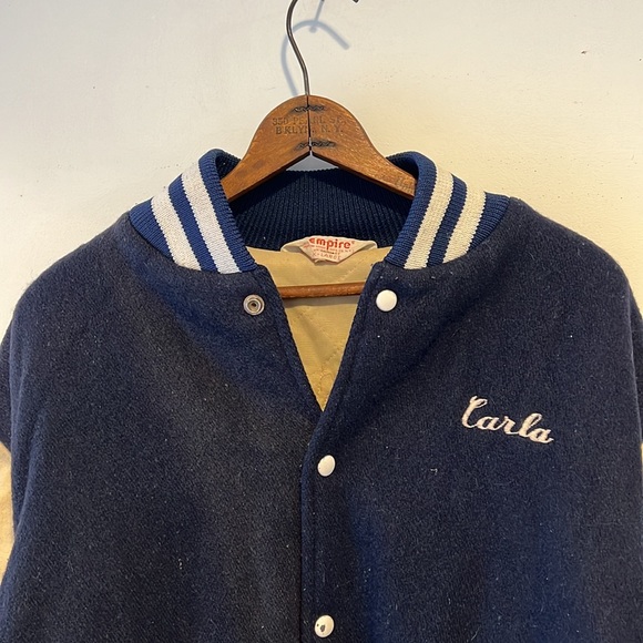 VINTAGE LETTERMAN JACKET - Picture 3 of 11
